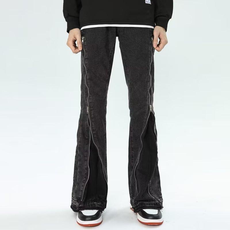 Baggy Straight Zipper Laylow Trousers