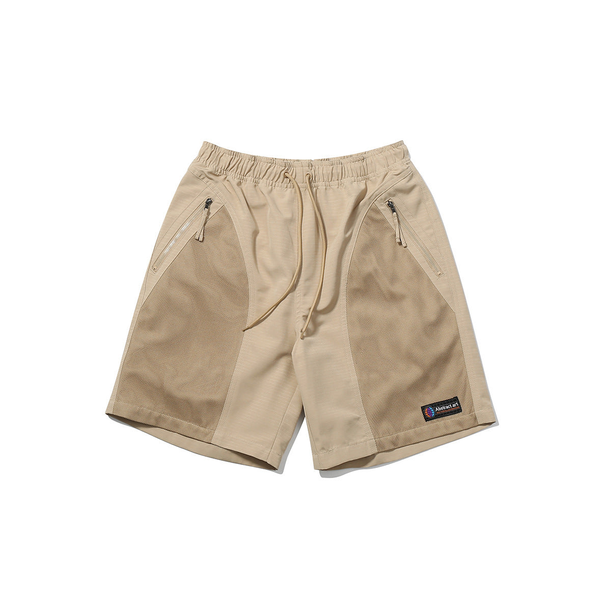 Japanese Summer Patchwork Mesh Shorts